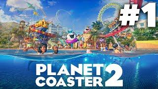 PLANET COASTER 2 Gameplay Walkthrough Part 1 - Career