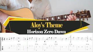 HORIZON ZERO DAWN: Aloy's Theme - Acoustic Guitar Cover + TAB