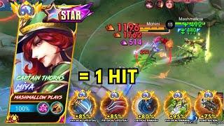 MIYA BEST GUIDE TO RANK UP FASTER IN SOLO RANKED GAME! │ BUILD TOP 1 GLOBAL MIYA ~ MLBB