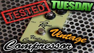 SUSTAIN FOR DAYS!! Rogue Vintage Compressor - Tested Tuesday