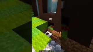 How To Doorbell in minectaft #shorts