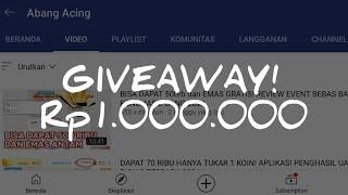 GIVEAWAY RAMADHAN [Rp1 JUTA BUAT SUBSCRIBER SETIA]