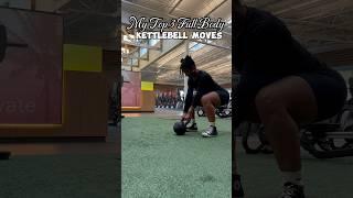 FRQNCYFIT: 3 full-body Kettlebell moves I swear by! Give them a try 