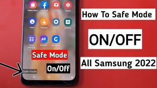 How To Turn off Safe Mode On Android 2022 | Samsung safe mode turn off | Enable safe mode android