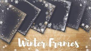 Winter frames and Christmas overlays tutorial by MixPixBox