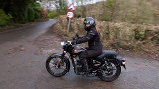 2024 Royal Enfield Bullet 350 - walk around, engine sound & riding footage