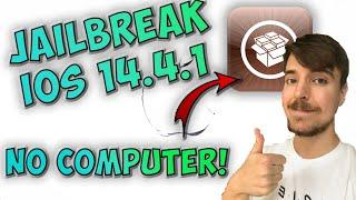 How To Jailbreak iOS 14.4.1  iOS 14.4.1 Jailbreak (NO COMPUTER)