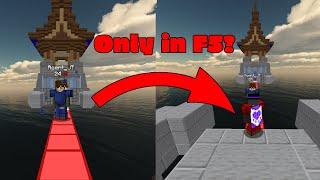 Minecraft but only in F5...