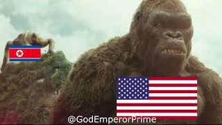 America vs North Korea and the Islamic State | Kong WW3 Meme