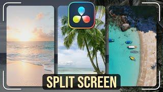 SPLIT SCREEN | COLLAGE - In DaVinci Resolve erstellen | Tutorial Deutsch