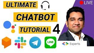 Create a Slack bot, Telegram bot, & Line bot using Dialogflow - Ultimate Chatbot Tutorial