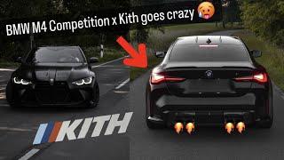 Bmw G82 M4 Competition x Kith | Sound Drift Burnout Kickdowns | 4K