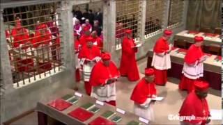 Cardinals begin voting for new Pope