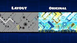 (TOP 1) "Tidal Wave" Layout vs Original Comparison | Geometry Dash 2.2