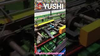 Automatic loading and unloading of thread rolling machine  tie rod thread rolling machine