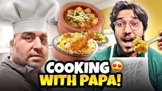 Papa Se Cooking Class Li | Chicken Curry Banana Seekh Li