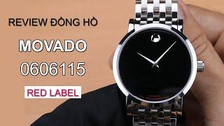 Review Đồng Hồ Movado 0606115 Red Label Automatic Dòng Đồng Hồ Cao Cấp Của Movado