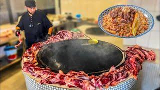 EVERY DAY 150 KG OF REAL SAMARKAND PLOV | TASHKENT UZBEKISTAN