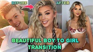 Beautiful Boy to Girl Sex Change Transition | Male to Female Transition | MTF Transition