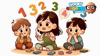 "Toddler Math Song | The Mathster McSquares | Educational Nursery Rhyme for Counting"