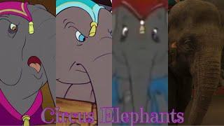 Circus Elephants (Dumbo) | Evolution In Movies & TV (1941 - 2019)