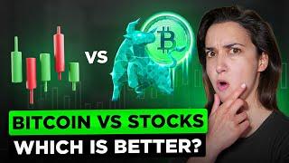 Bitcoin Better Than Stocks?  Crypto vs Traditional Assets  (What Investors Need to Know for 2025!)