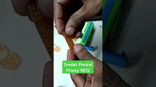 how to make Best self inking Pocket Stamp #trodat #pocketstamp #viralshorts