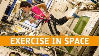 Space workout routine with Samantha Cristoforetti