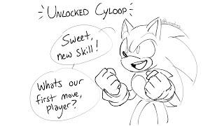 When you unlock Cyloop in Frontiers (Sonic Comic Dub)