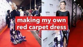 GRWM: DIY Red Carpet Dress in a day | WITHWENDY