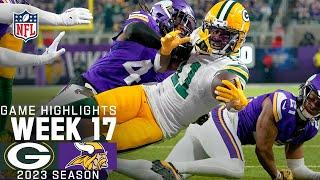 Green Bay Packers vs. Minnesota Vikings | 2023 Week 17 Game Highlights