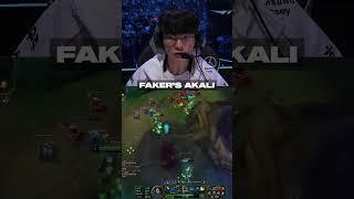 Faker  Worlds  Akali #worlds2024