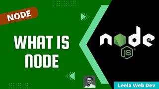 1. Introduction to Nodejs JavaScript runtime environment. What is Nodejs and why we use it - NodeJS