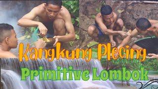 PRIMITIVE LOMBOK - EATING DELICIOUS - COOKING SWAMP CABBAGE #02