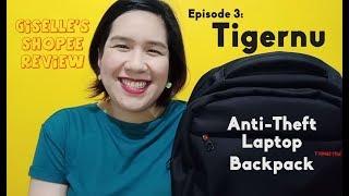 Shopee product review - Tigernu laptop backpack | Gigibeybeh