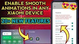 Enable Folder, Recents Blur & More || Install MIUI 13 Animations in MIUI 12 in any Xiaomi Device