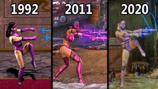 Evolution of Mileenas Sai Blast (1992-2020)