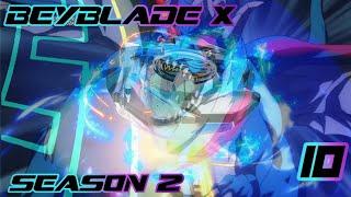 Beyblade X Season 2 Episode 10 - Kamen X vs Tenka | Full Battle (HD)