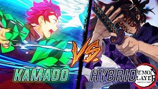 Max KAMADO Demon Slayer vs Max HYBRID Lightning Breathing | Wisteria (Demon Slayer Roblox)