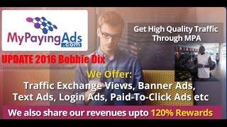 My Paying Ads Earnings Update #1 2016 Bobbie Dix