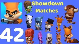 Showdown Matches Zooba : Zoo Battle Arena Gameplay Walkthrough (ios,Android)