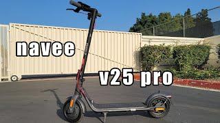 NAVEE V25 PRO Folding Electric Scooter 