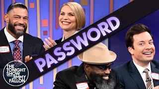 Password with Claire Danes and Roman Reigns | The Tonight Show Starring Jimmy Fallon