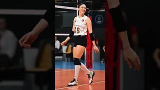 Zehra Gunes  Turkish volleyball no.1 Beauty #zehragunes #viral #volleyball #short