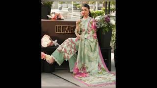 Eid Collection Elaf Lawn Collection Fully Heavy Embroidered Lawn