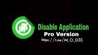 How to Mod Disable Application | MT Manager Vip