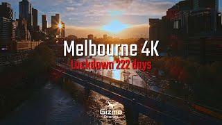 Melbourne ghost town, lockdown #6, 222 days and counting 4K