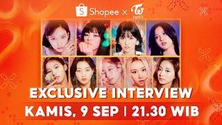 TWICE Exclusive Interview (INDO & ENG Sub) | Shopee 9.9 TV Show
