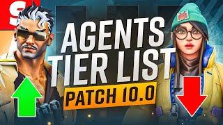 NEW UPDATED TIER LIST For PATCH 10.00! - Tejo is BUSTED! - Valorant