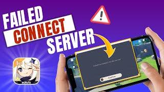 Fix Failed to Connect to Server Issue in Genshin Impact on iPhone | Unable to Connect to Server